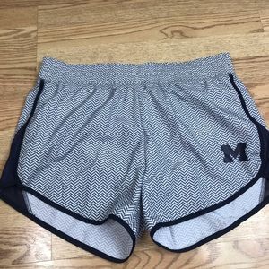 Rivalry Threads Chevron Print Nylon Shorts Sz Lg